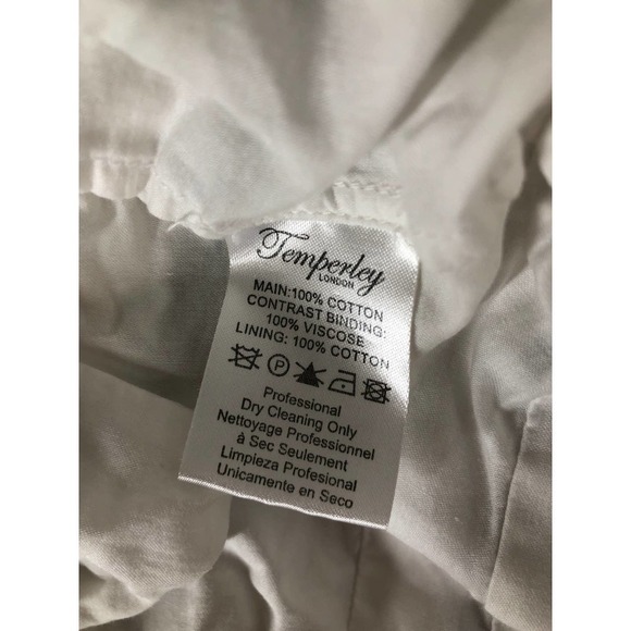 Temperley London Cherry Blossom Dress White 2 - Picture 11 of 13